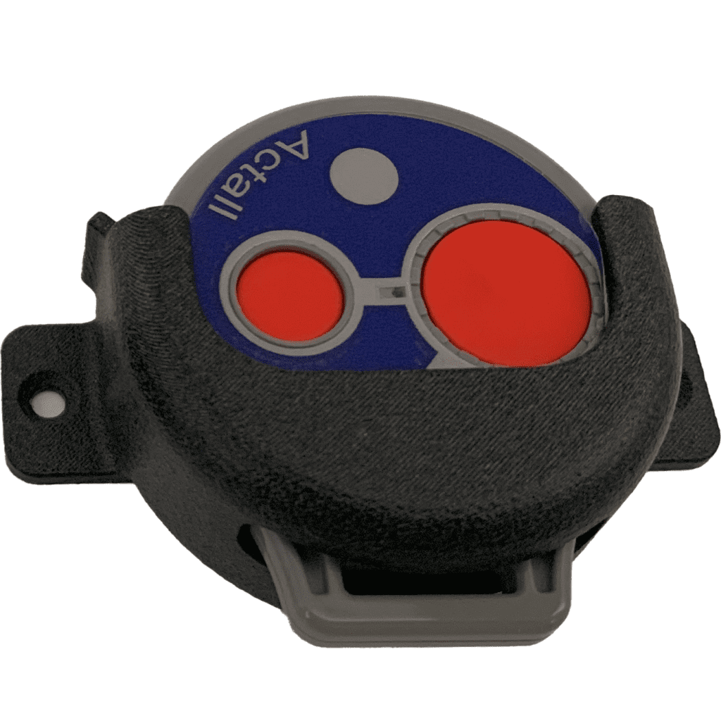 60008FP Fixed Point Two-Button Tag