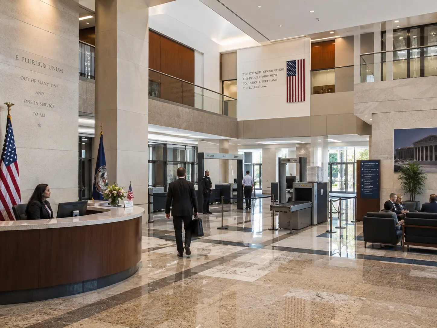 Federal government building